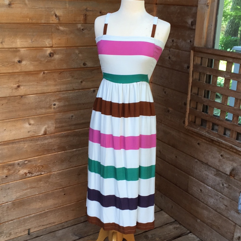 Corey Lynn Calter - Striped Dress - S